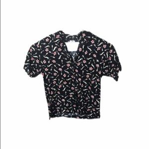 Solitude Floral Hawaiian Shirt Hibiscus Large